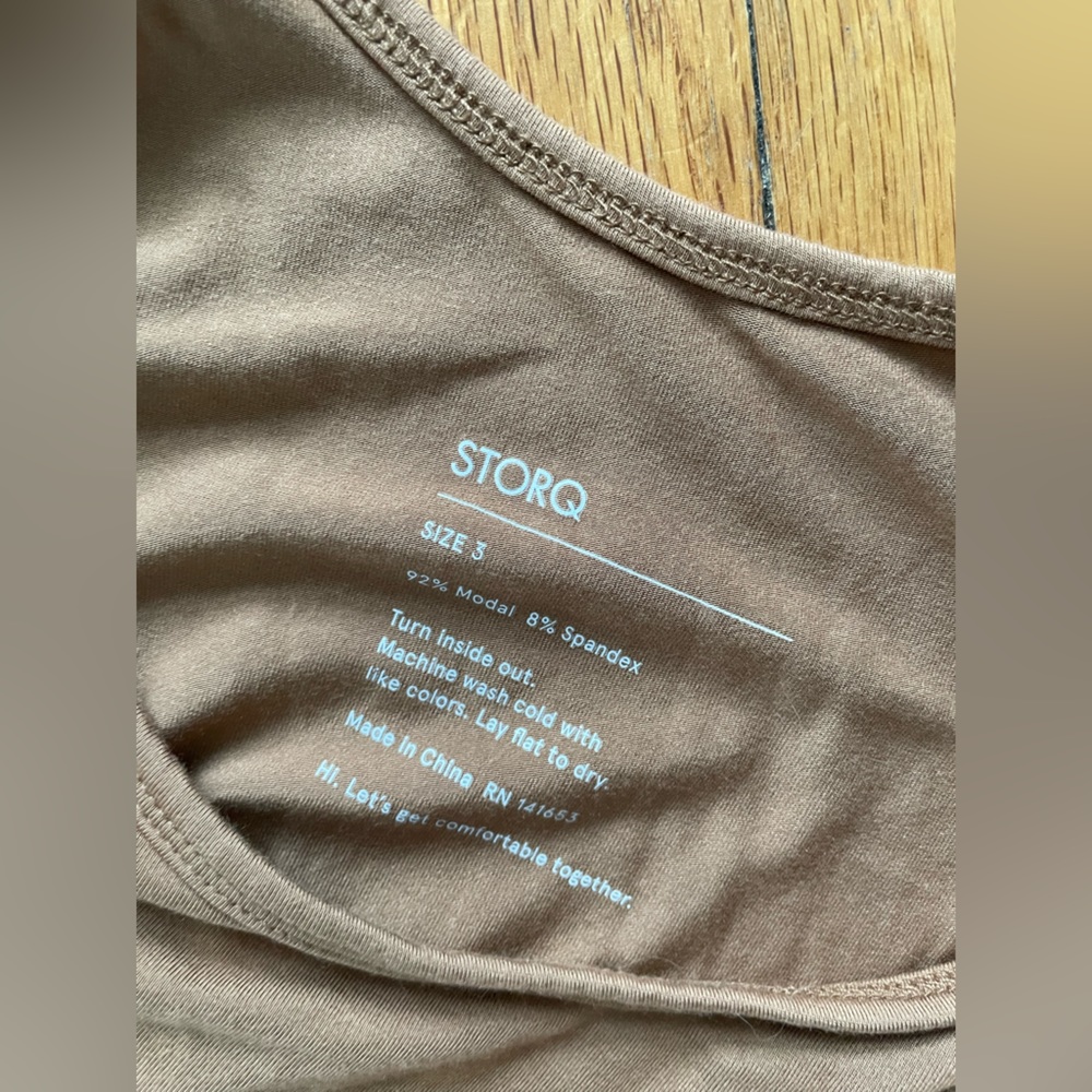 Storq tan tencil maxi dress